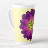 Personalized gift Round Pillow カフェラテマグ (左アングル)