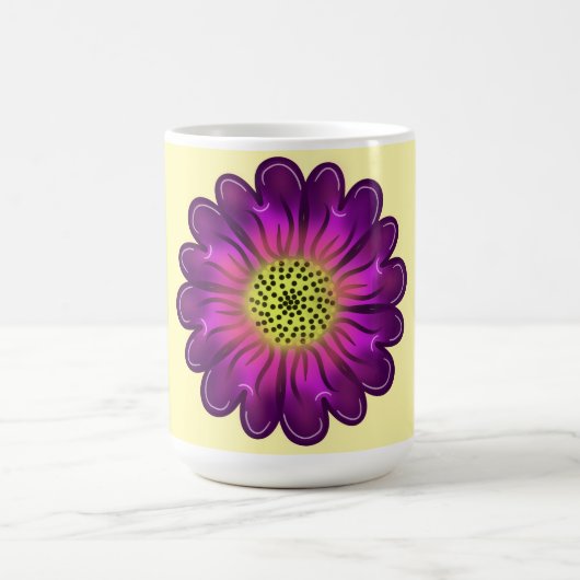 Personalized gift Round Pillow コーヒーマグカップ (中央)