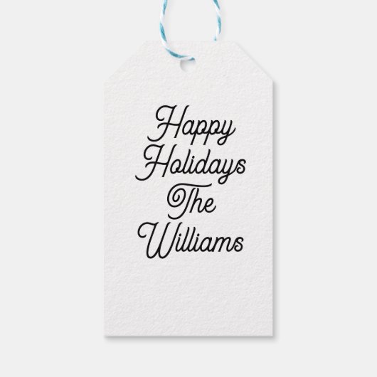 Personalized Gift Tag ギフトタグ (裏面)