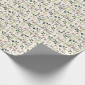 personalized gift wrap for florists shop ラッピングペーパー (角)