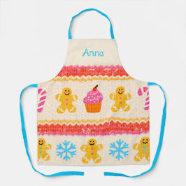 Personalized Gingerbread Baking Apron エプロン
