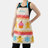 Personalized Gingerbread Baking Apron エプロン (インサイチュ)