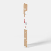 Personalized Gingerbread Christmas Phone Case iPhoneケース (左側面)