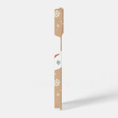 Personalized Gingerbread Christmas Phone Case iPhoneケース (右側面)