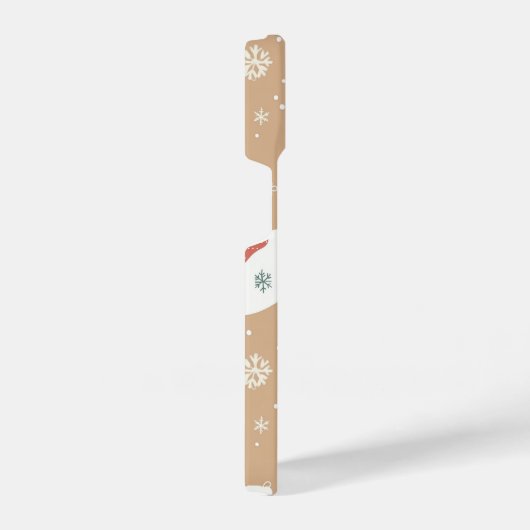 Personalized Gingerbread Christmas Phone Case iPhoneケース (右側面)