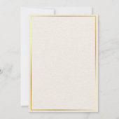 Personalized Girl Christening 招待状 (裏面)