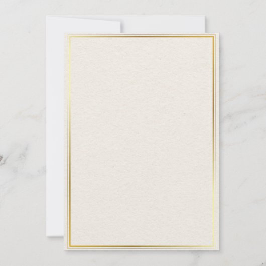 Personalized Girl Christening 招待状 (裏面)