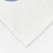 Personalized Girl Dragon Blanket: Soft Flannel フリースブランケット (角)