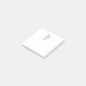 Personalized girl hebrew name post it notes ポストイット (アングル)