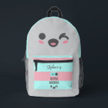 Personalized Girl On Gym Mode Fun Cute Sport プリントバックパック<br><div class="desc">🎒💖 Create a Gym Mode Sport Backpack, customizing it with a name for a unique touch. 🎒💖 Perfect for workouts, school, or travel, it’s stylish and practical. 🌸✨ Add the name before checkout to make it special. 🎁 #GymBackpack #CuteFitnessStyle #SportGift @ActiveMoms @FitnessFans @GiftSeekers 👉 Customize your backpack today and spread...</div>
