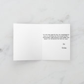Personalized Girls First Holy Communion Card カード (内部)