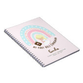 Personalized Girls Prayer Journal or Bible Study  ノートブック (右側)