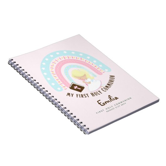 Personalized Girls Prayer Journal or Bible Study  ノートブック (右側)