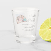 Personalized Girls Weekend Definition Photo ショットグラス (裏面)