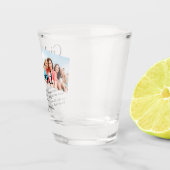 Personalized Girls Weekend Definition Photo ショットグラス (右)
