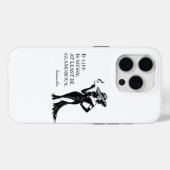Personalized Glam Style Quote Design  Case-Mate iPhoneケース (裏面 (横))