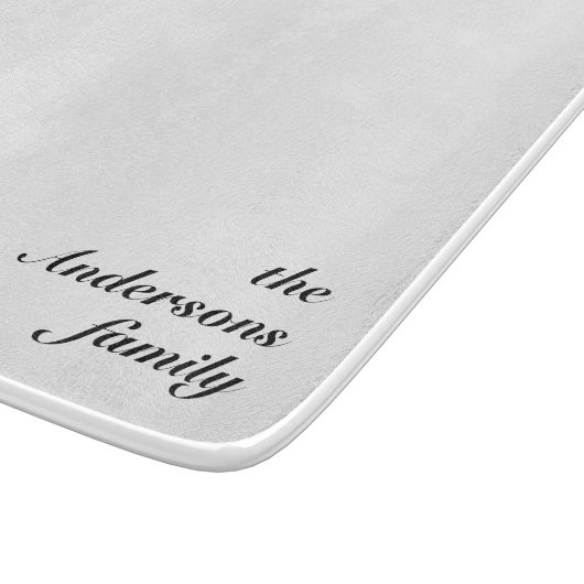 Personalized Glass Cutting Board for Kitchen Use カッティングボード (角)
