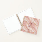 Personalized Glitter Positive Quotes Journal ノートブック (内部)