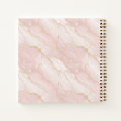 Personalized Glitter Positive Quotes Journal ノートブック (裏面)