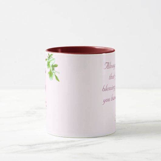 Personalized Goddaughter  マグカップ (中央)