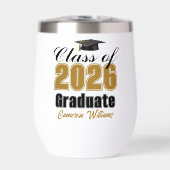 Personalized Gold Class of 2026 Graduation (正面)