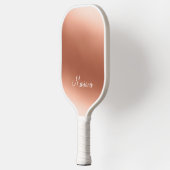 Personalized Golden Chic Pickleball Paddle ピックルボールラケット (左)