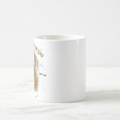 Personalized Golden Retriever Dad Mug - Custom Dog コーヒーマグカップ (中央)