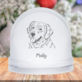 Personalized Golden Retriever Dog Christmas