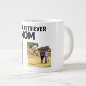 Personalized Golden Retriever Mom Mug - Custom ジャンボコーヒーマグカップ (正面右)