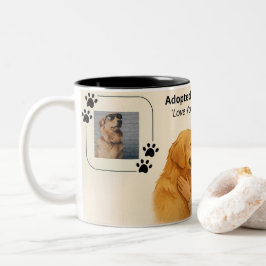 Personalized Golden Retriever Mom Mug – Custom ツートーンマグカップ