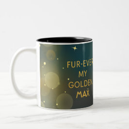 Personalized Golden Retriever Mom Mug Custom Dog ツートーンマグカップ