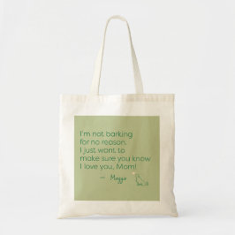 Personalized Golden Retriever Mom Tote Bag Gift トートバッグ