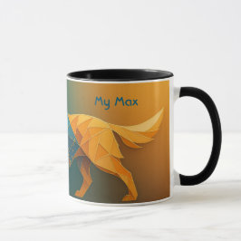 Personalized Golden Retriever Mug  Custom Dog Name マグカップ