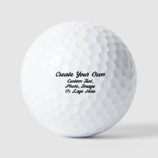 Personalized Golf Ball - Custom Design Your Own ゴルフボール (正面)