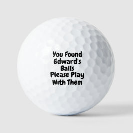 Personalized Golf Ball Funny Golfer Humor Custom ゴルフボール