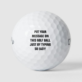 Personalized Golf Balls ゴルフボール