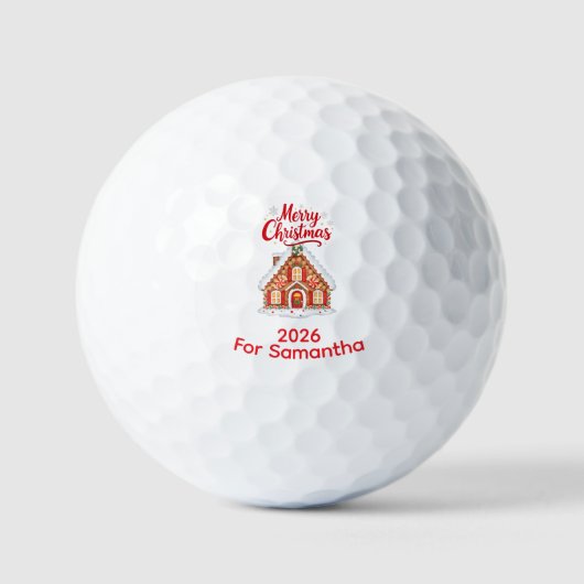 Personalized Golf Balls - Custom Print ゴルフボール (正面)