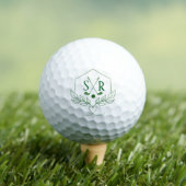 Personalized Golf Balls with Initials ゴルフボール (インサイチュ 木)