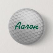 Personalized Golf Button 缶バッジ (正面)