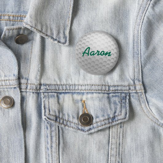 Personalized Golf Button 缶バッジ (インサイチュ)