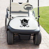 Personalized Golf Cart シール