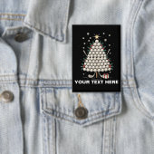 Personalized Golf Christmas Tree Equipment Family 缶バッジ (インサイチュ)