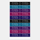 Personalized Golf Club ID Name Labels ラベル (シート)