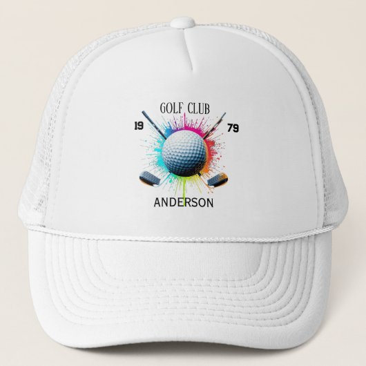 Personalized Golf Club Name Classic  Hat 2026 キャップ (正面)