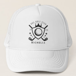 Personalized Golf Club Name Classic Trucker Hat キャップ