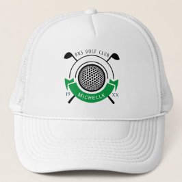 Personalized Golf Club Name Classic Trucker Hat キャップ