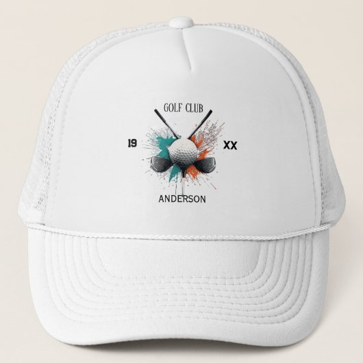 Personalized Golf Club Name Custom  Hat  2026 キャップ (正面)