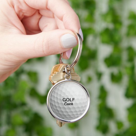 Personalized Golf Coach キーホルダー (手)