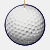 Personalized Golf Collectible セラミックオーナメント (裏面)