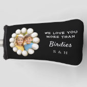 Personalized Golf Head Cover - "More Than Birdies" ゴルフヘッドカバー (正面)